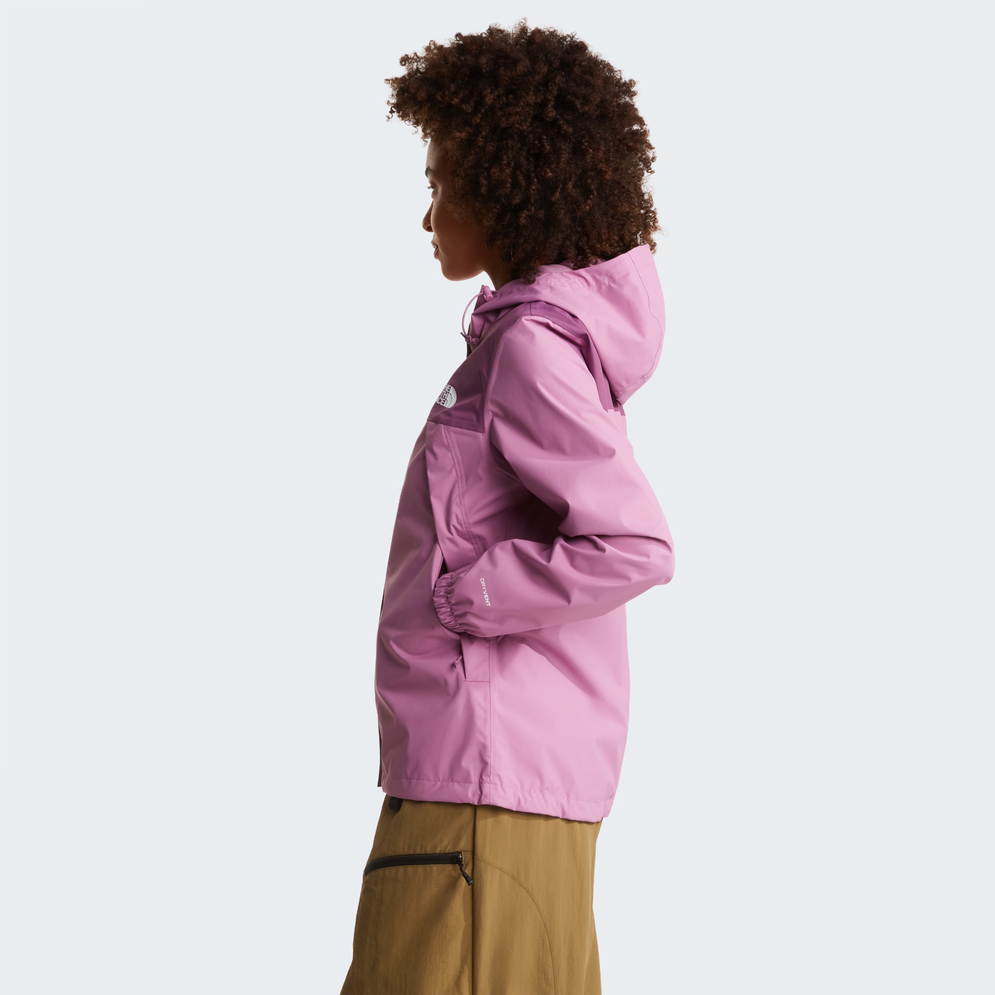 The North Face Women's Antora Rain Jacket Hushed Lavender/Chroma 05