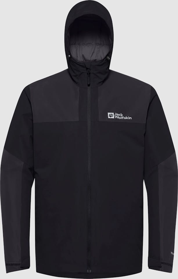 Jack Wolfskin Men's Jasper Ins Jacket - Miesten talvitakki Musta 07