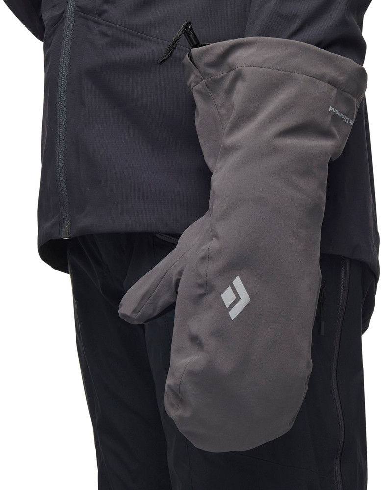 Black Diamond Waterprfoof Overmitts Smoke 02