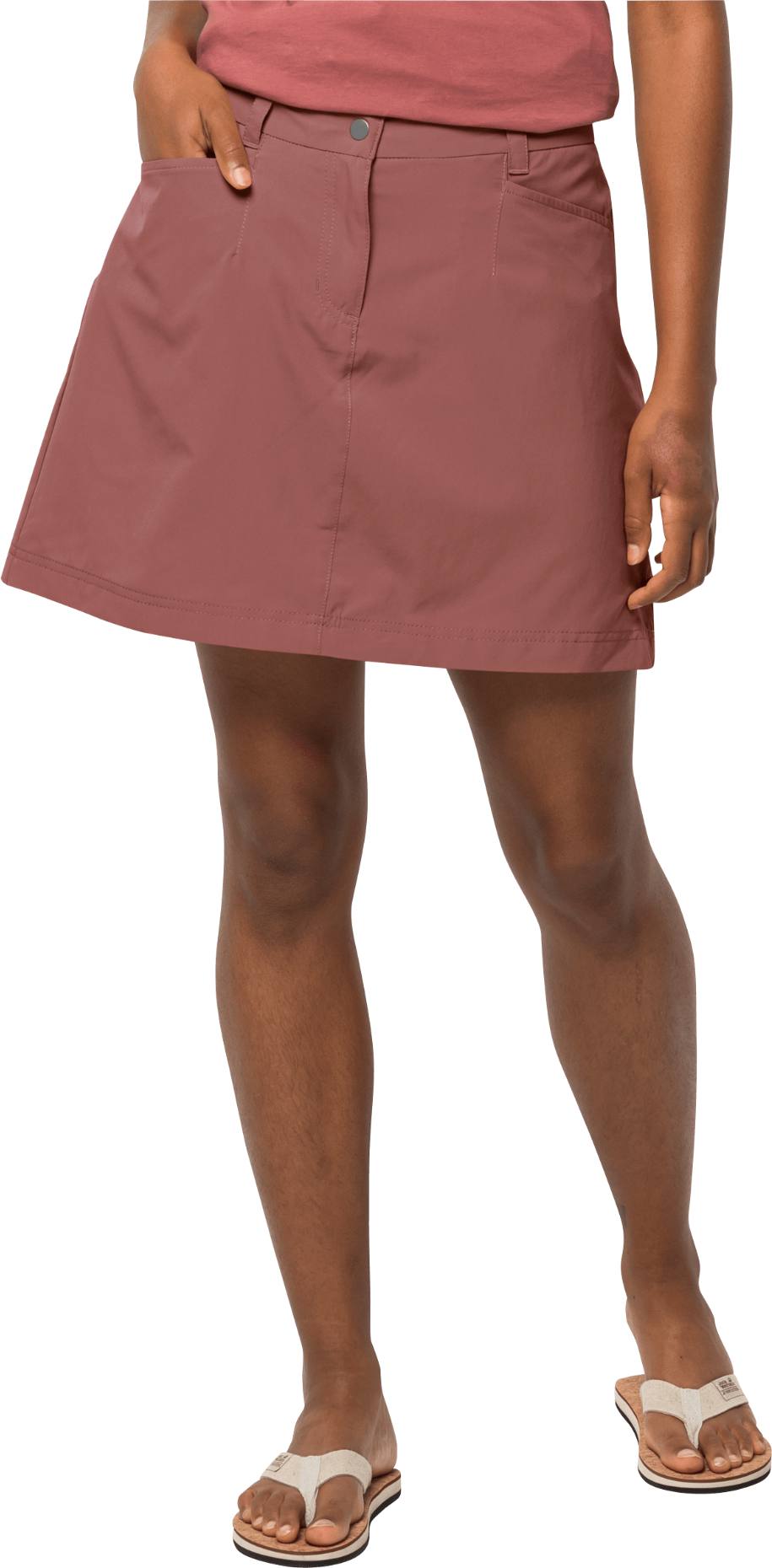 Jack Wolfskin Women's Sonora Skort Tummanpunainen 02