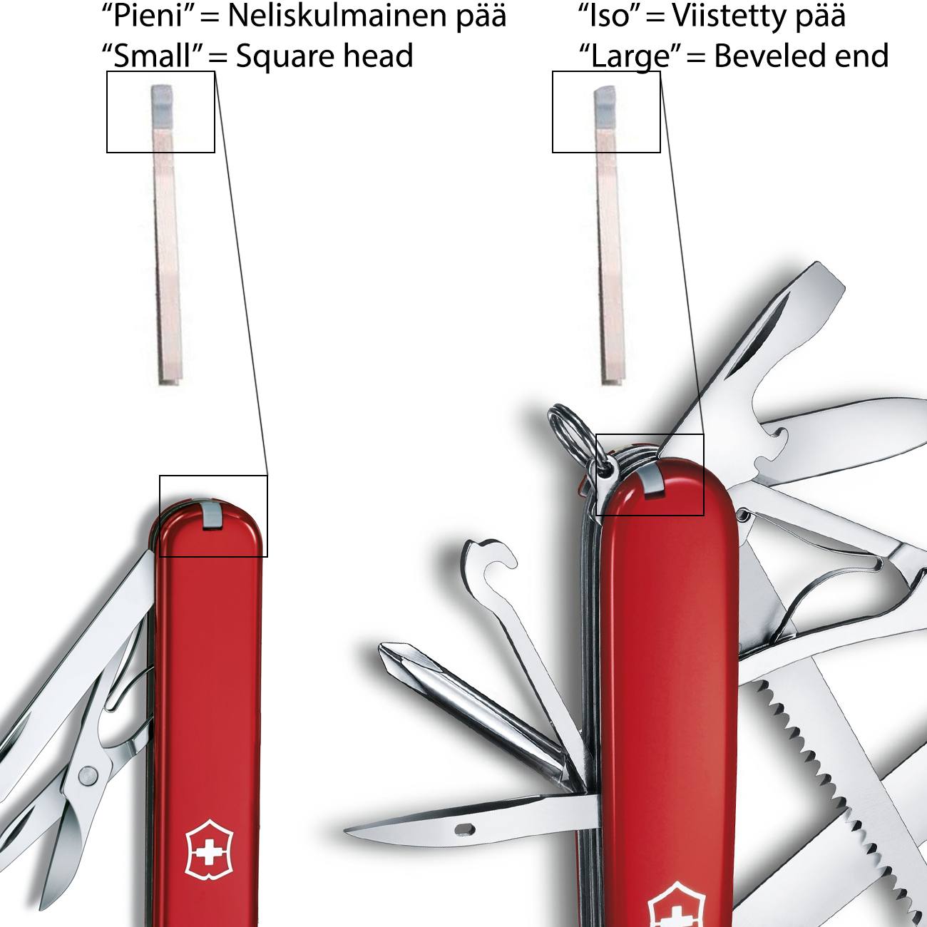 Victorinox Tweezers, Large  02