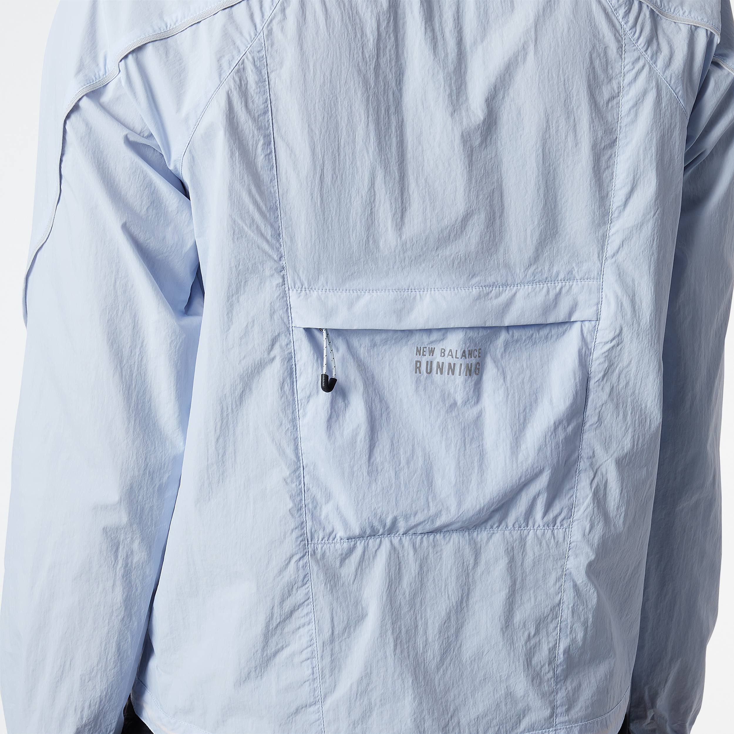 New Balance Women's Printed Impact Run Light Pack Jacket Light grey 04