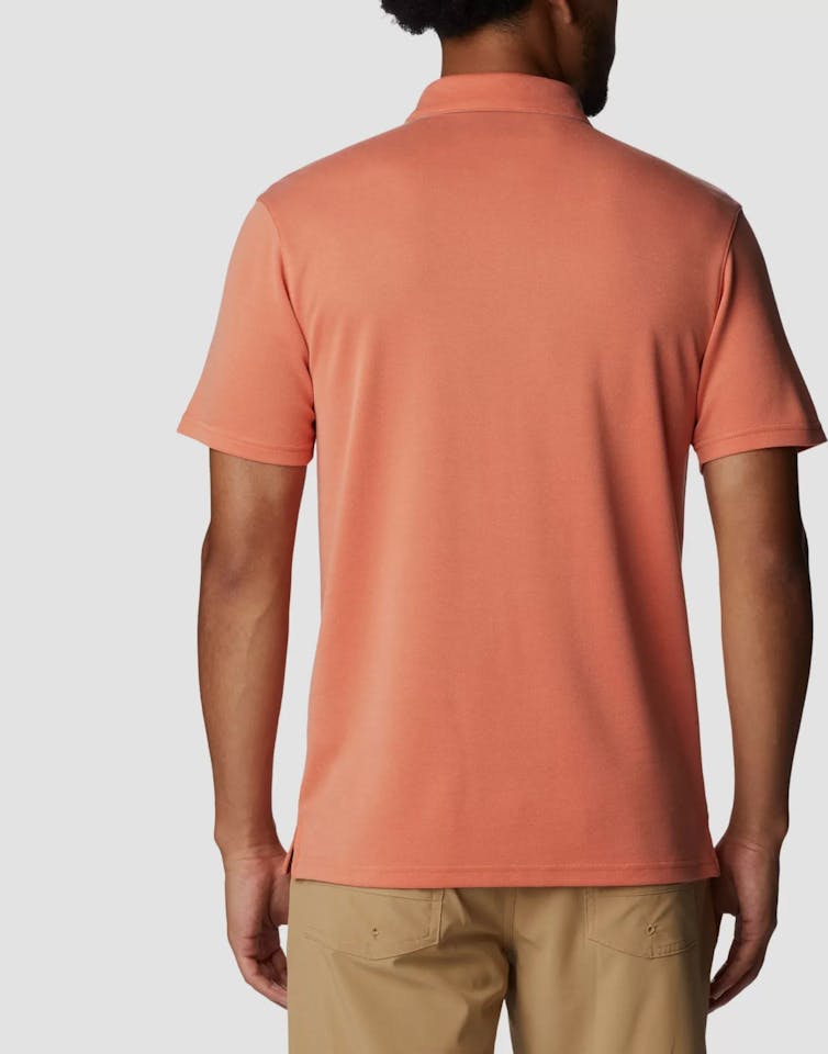 Columbia Men's Nelson Point Polo Big Orange 02