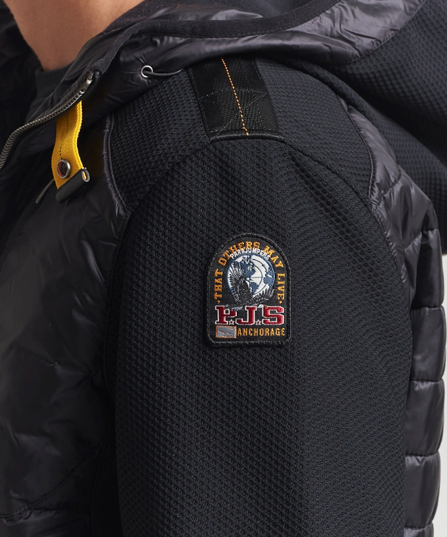 Parajumpers Nolan - Miesten kevyttoppatakki Musta 05