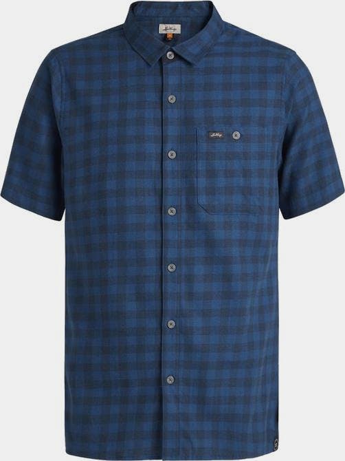 Lundhags Ekren Ms Short Sleeve Shirt Navy 01