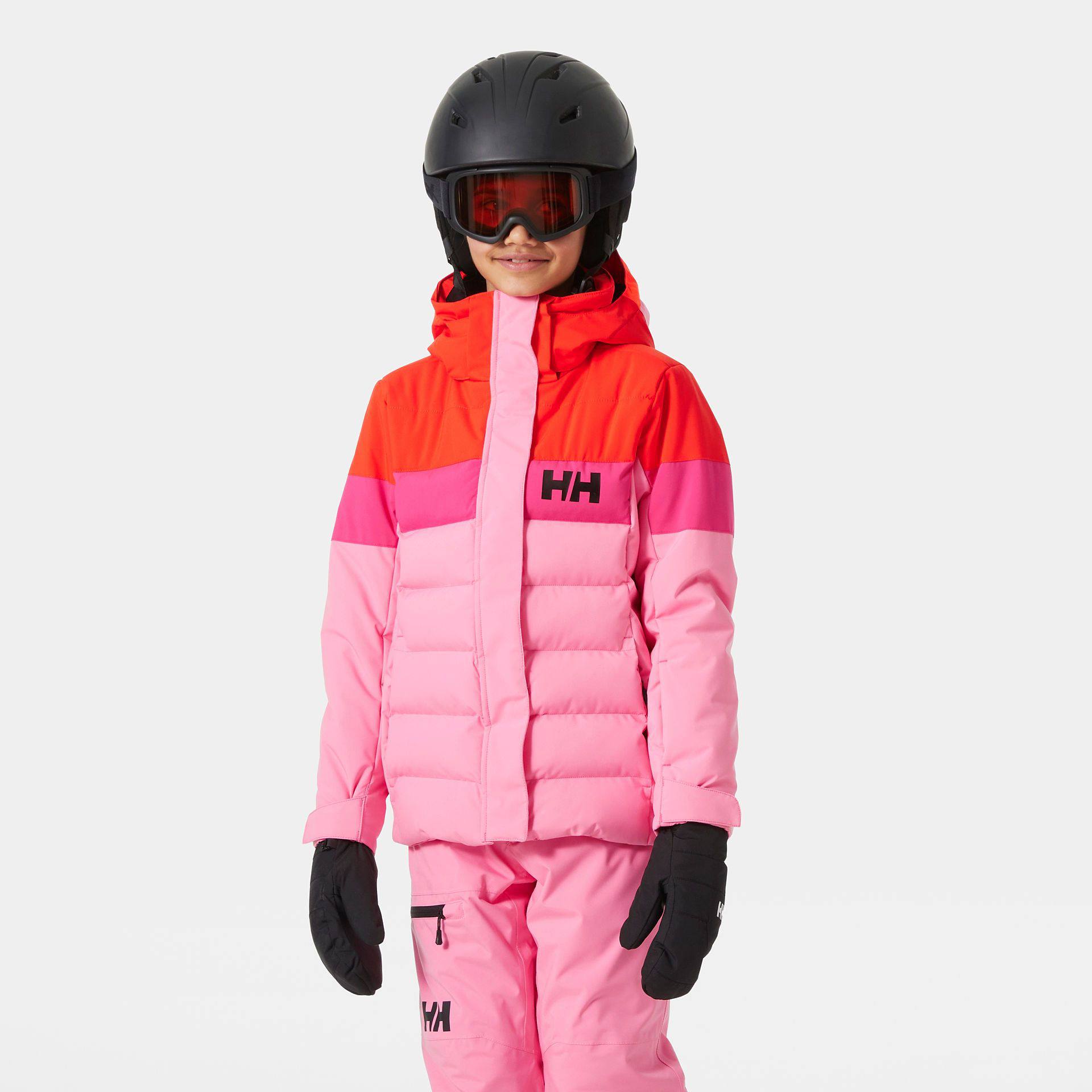 Helly Hansen JR Diamond Jacket Sugar Pink 05