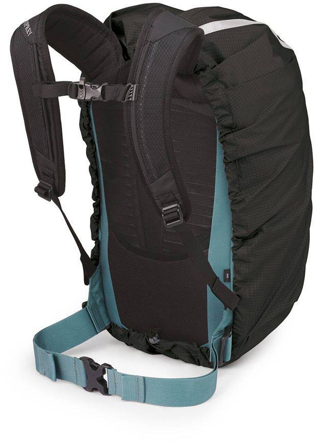 Osprey High Vis Commuter Raincover Small Black 02