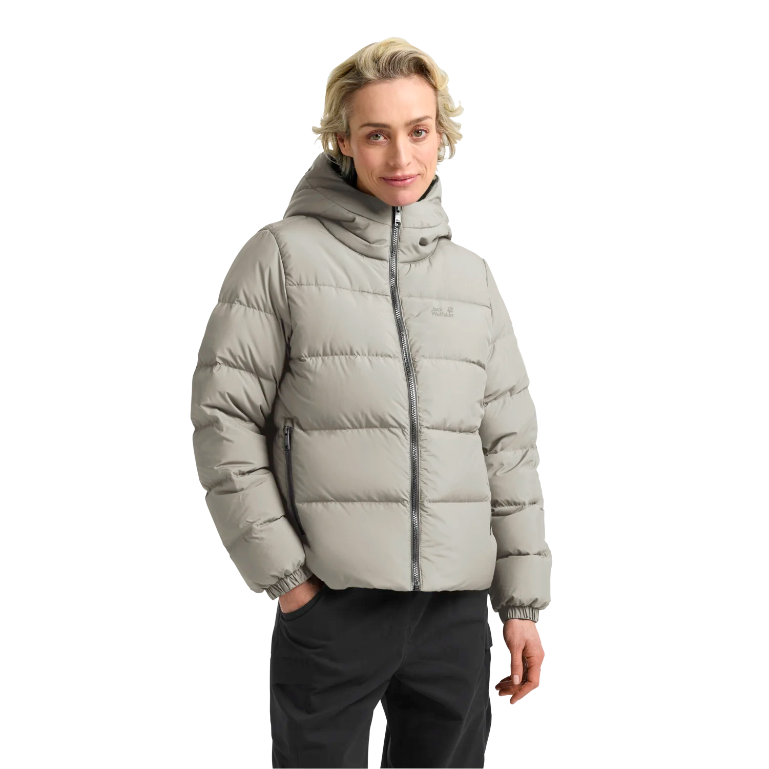 Jack Wolfskin Women's Frozen Palace Jacket Sand 02