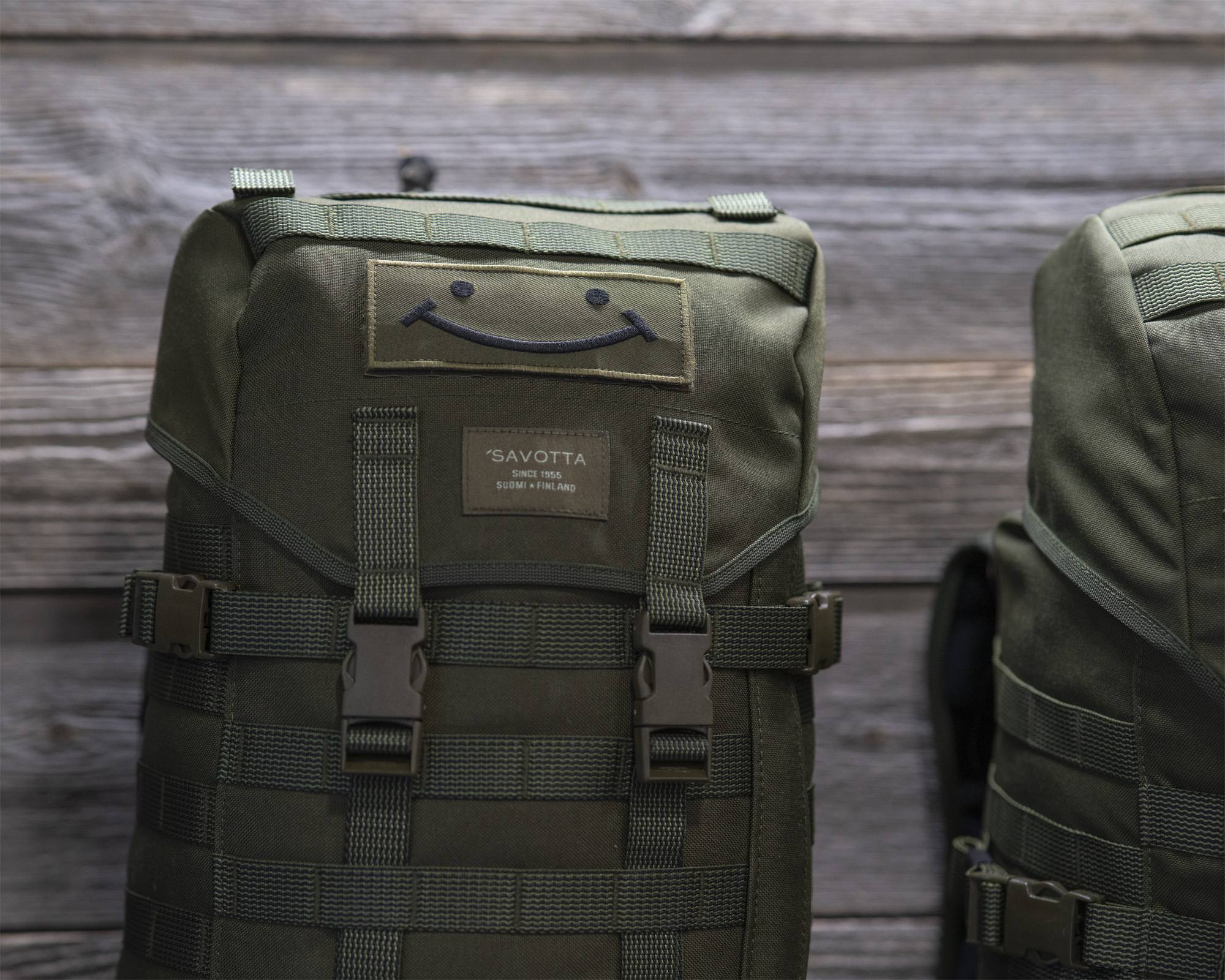 Savotta Happy Patch Green 02