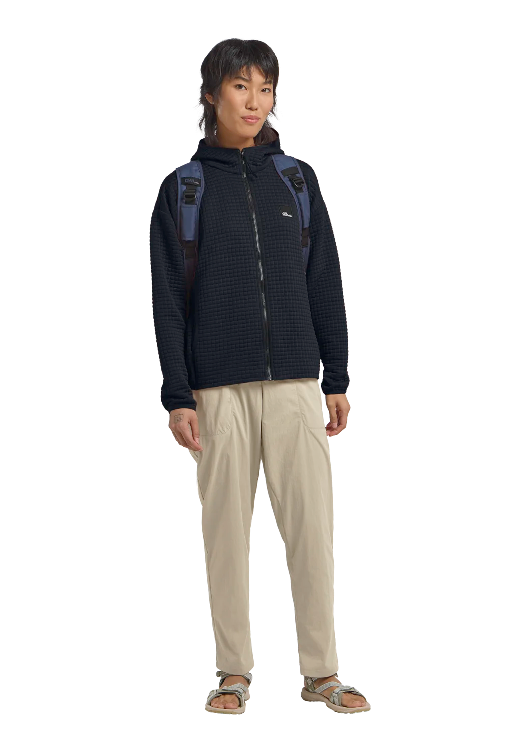Jack Wolfskin Women's Mogari Hooded Jacket Dark navy 07