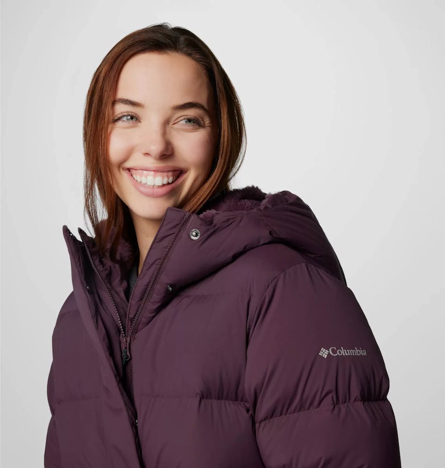 Columbia Women's Boundless Day Long Down Jacket - Naisten untuvatakki Moonvista 04