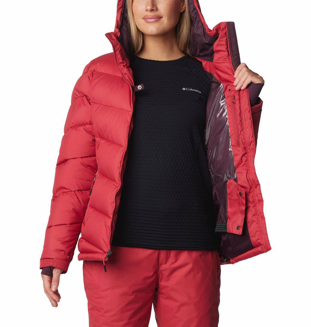 Columbia Women's Abbott Peak II Insulated Jacket Punainen 04