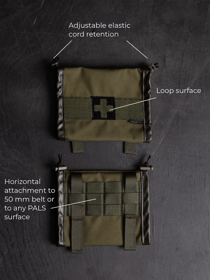 Savotta S-IFAK Horizontal Mount Vihreä 05