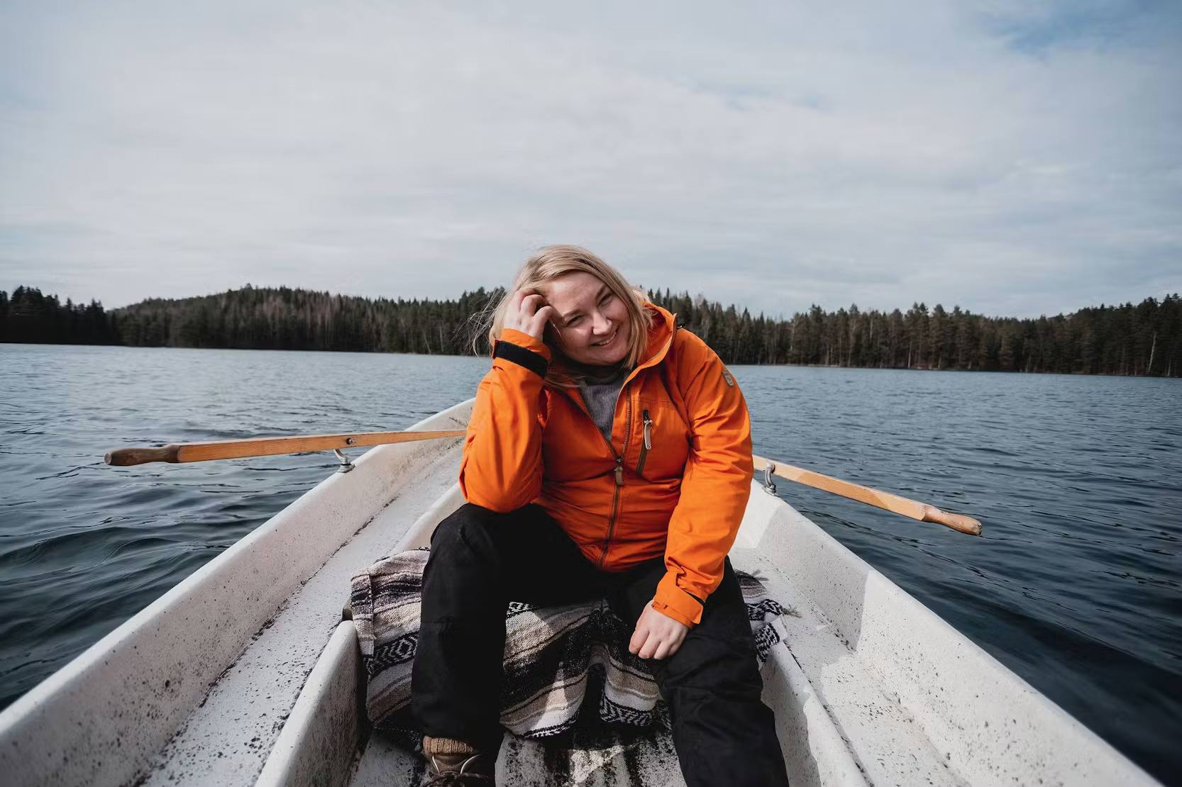 Sasta Women's Aava + Trousers Tummansininen 09