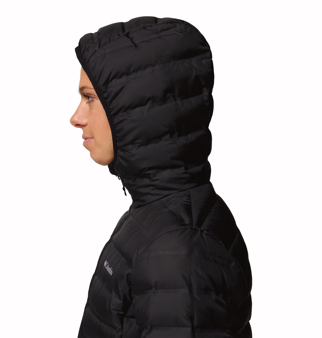 Columbia Women's Lake22 II Down Hood Black 02
