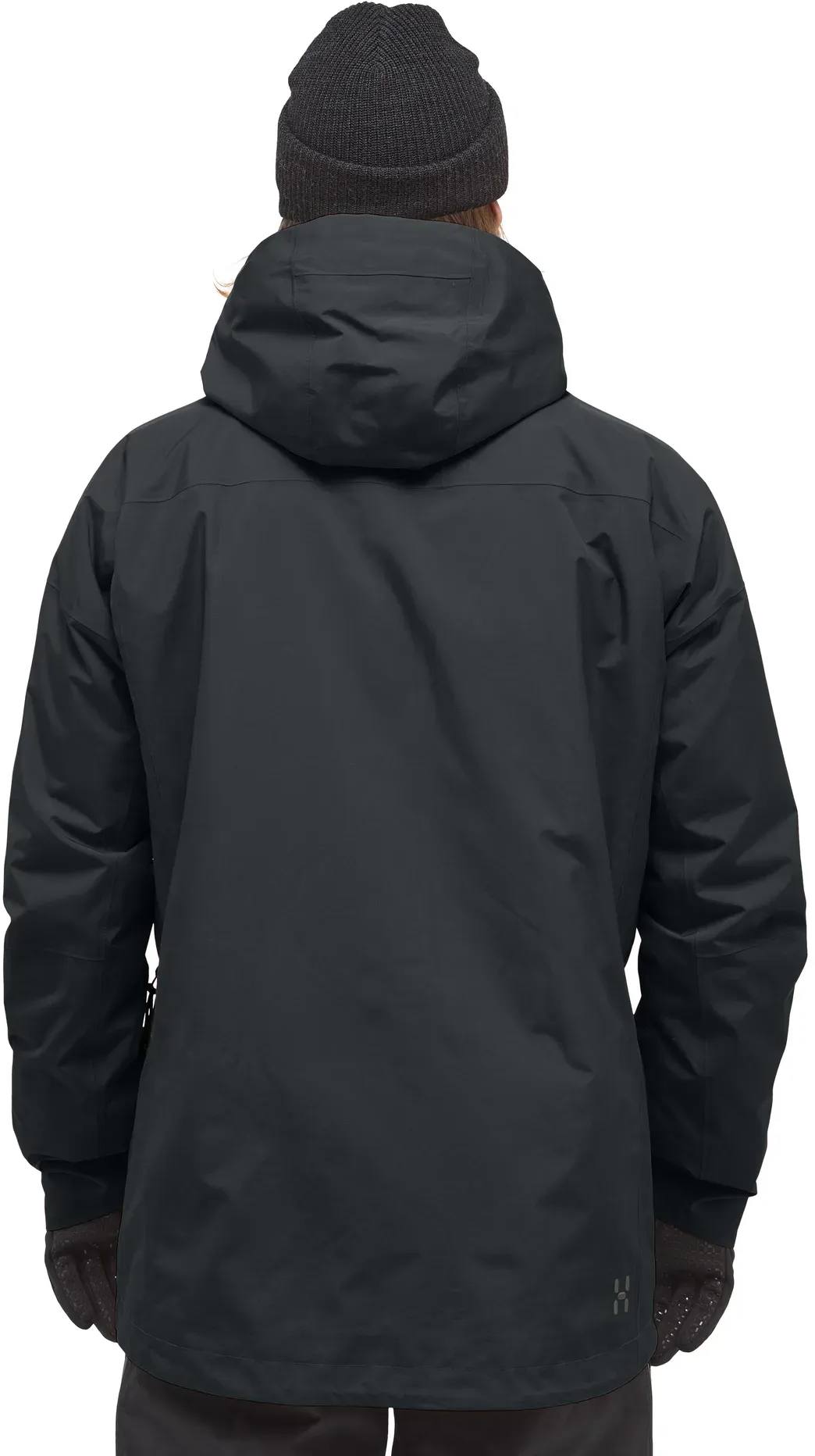 HAGLÖFS SKICASE Eldstad 3-in-1 Mimic GTX Jacket Men | True Black | Outlet