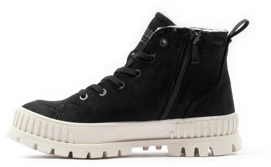 Palladium Women's Pallashock Zip Warm Black 07