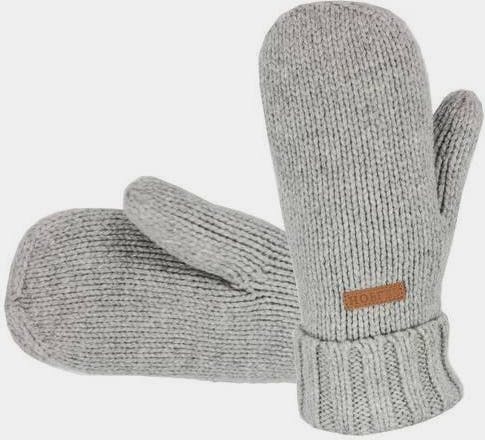 Hofler Knitted W Mitts Harmaa 01