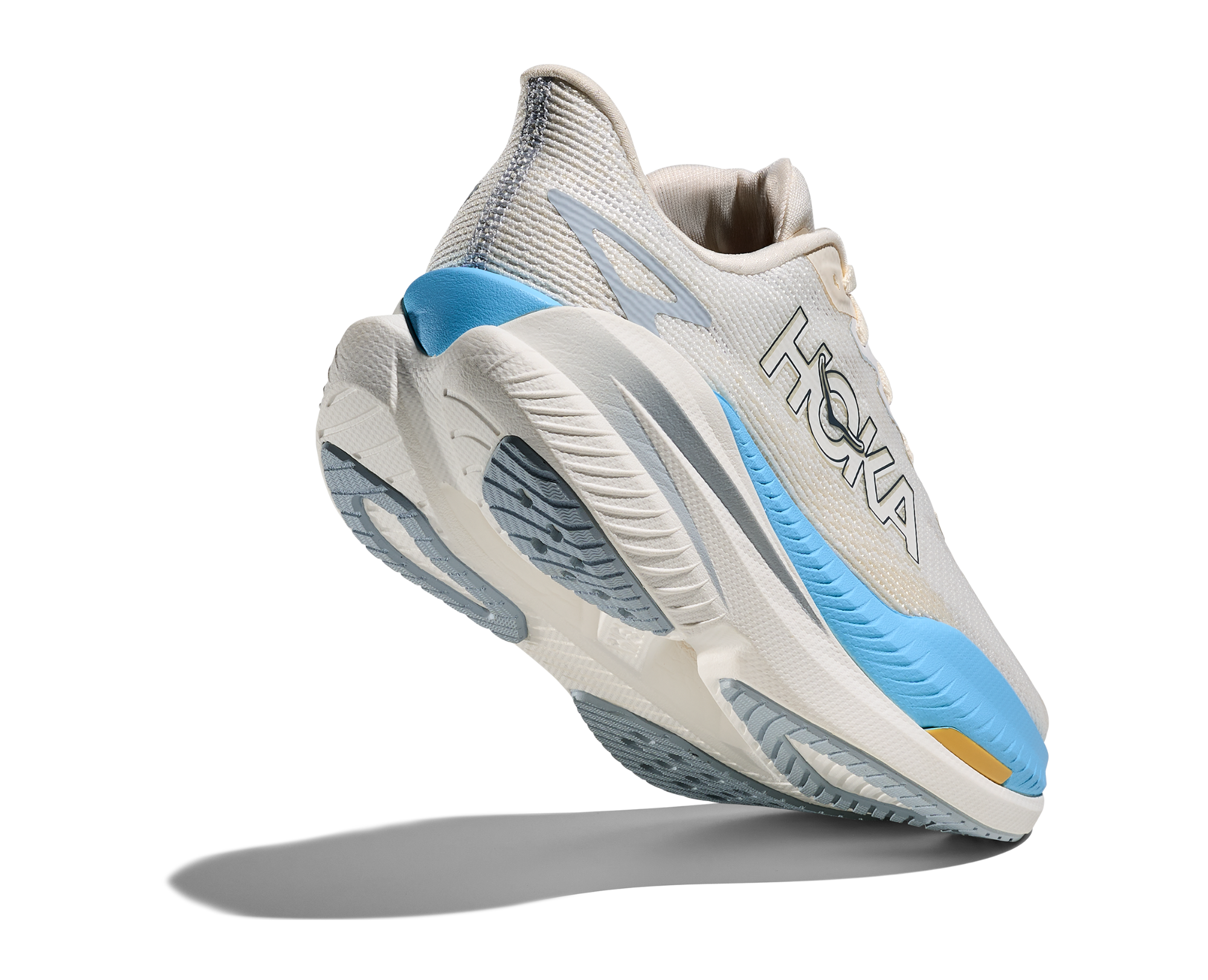 Hoka Women's Mach X 3 White / Alabaster 04