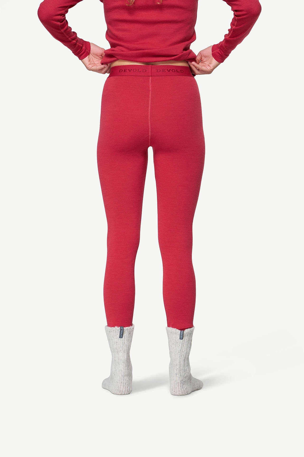 Devold Expedition Merino 235 Long John Woman Punainen 04