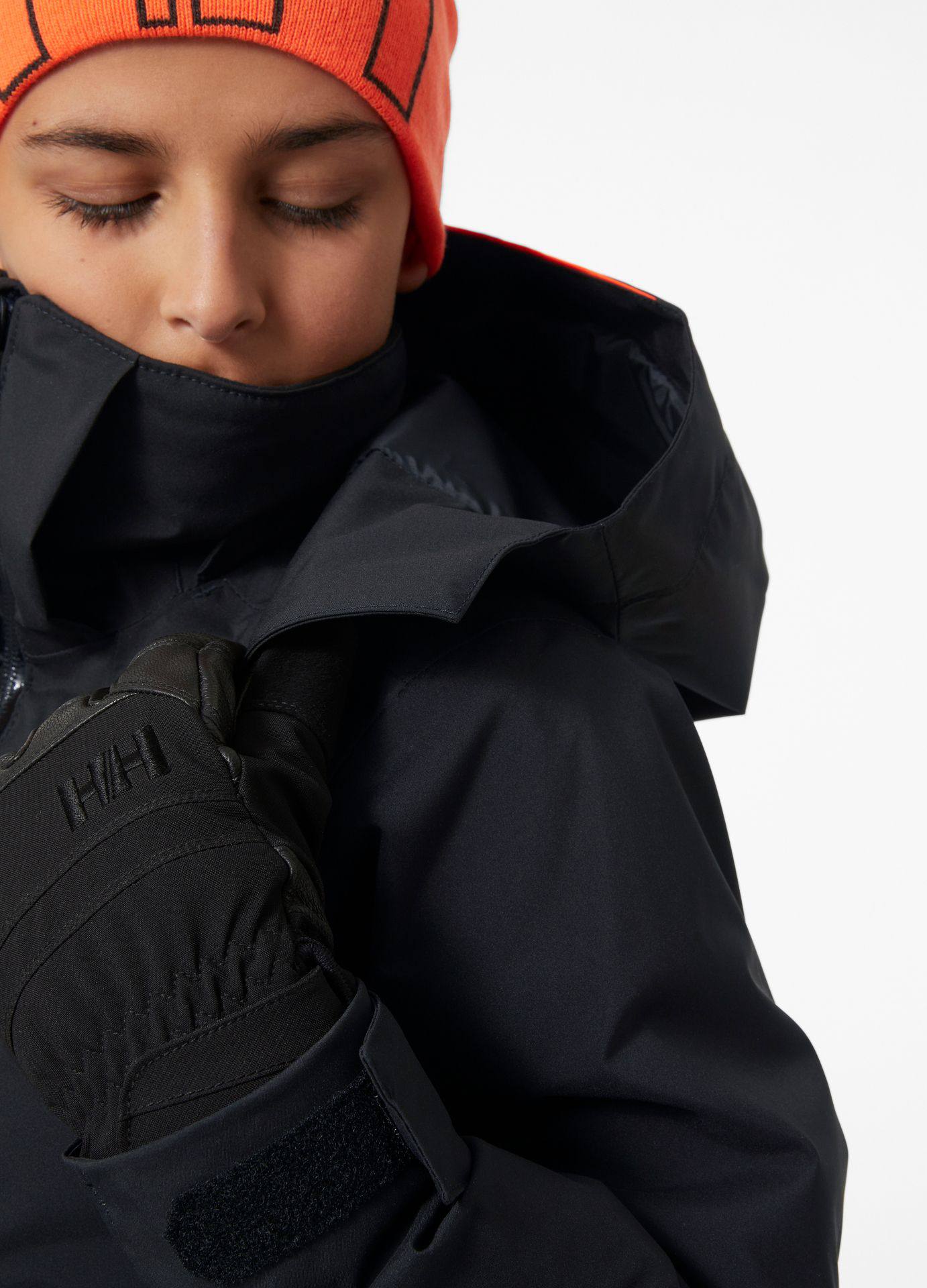 Helly Hansen Jr Alpha Jacket Musta 08