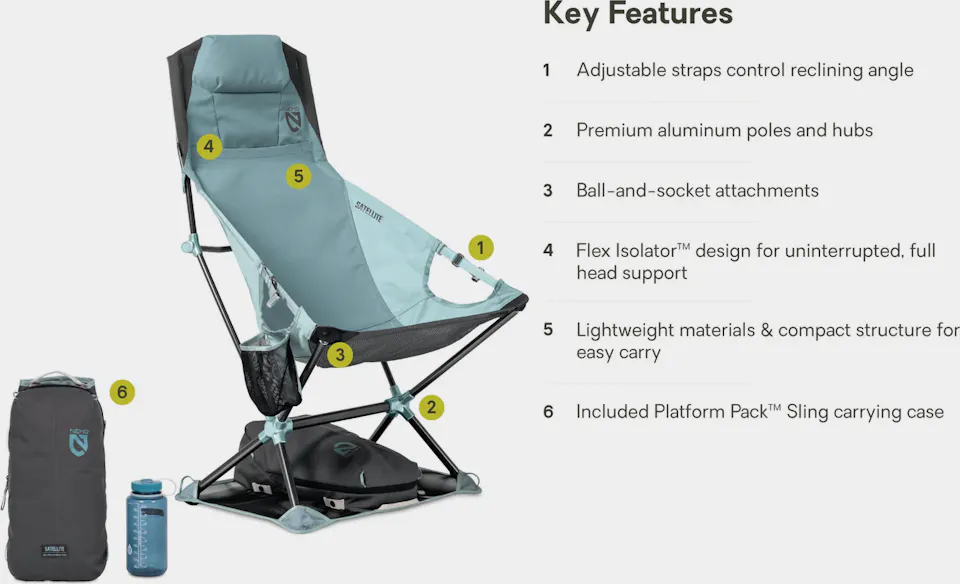 Nemo Satellite Reclining Anywhere Chair Tummanharmaa 02