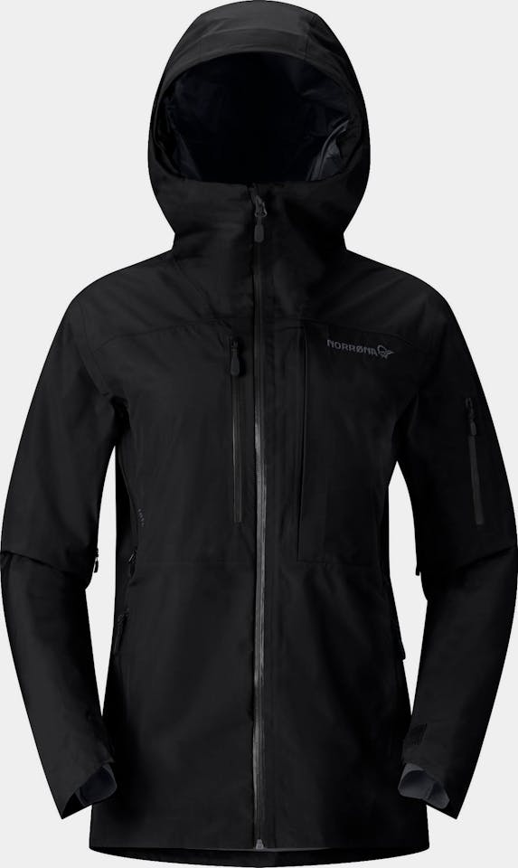 Norrøna Women's Lofoten GTX Insulated Jacket Caviar 01