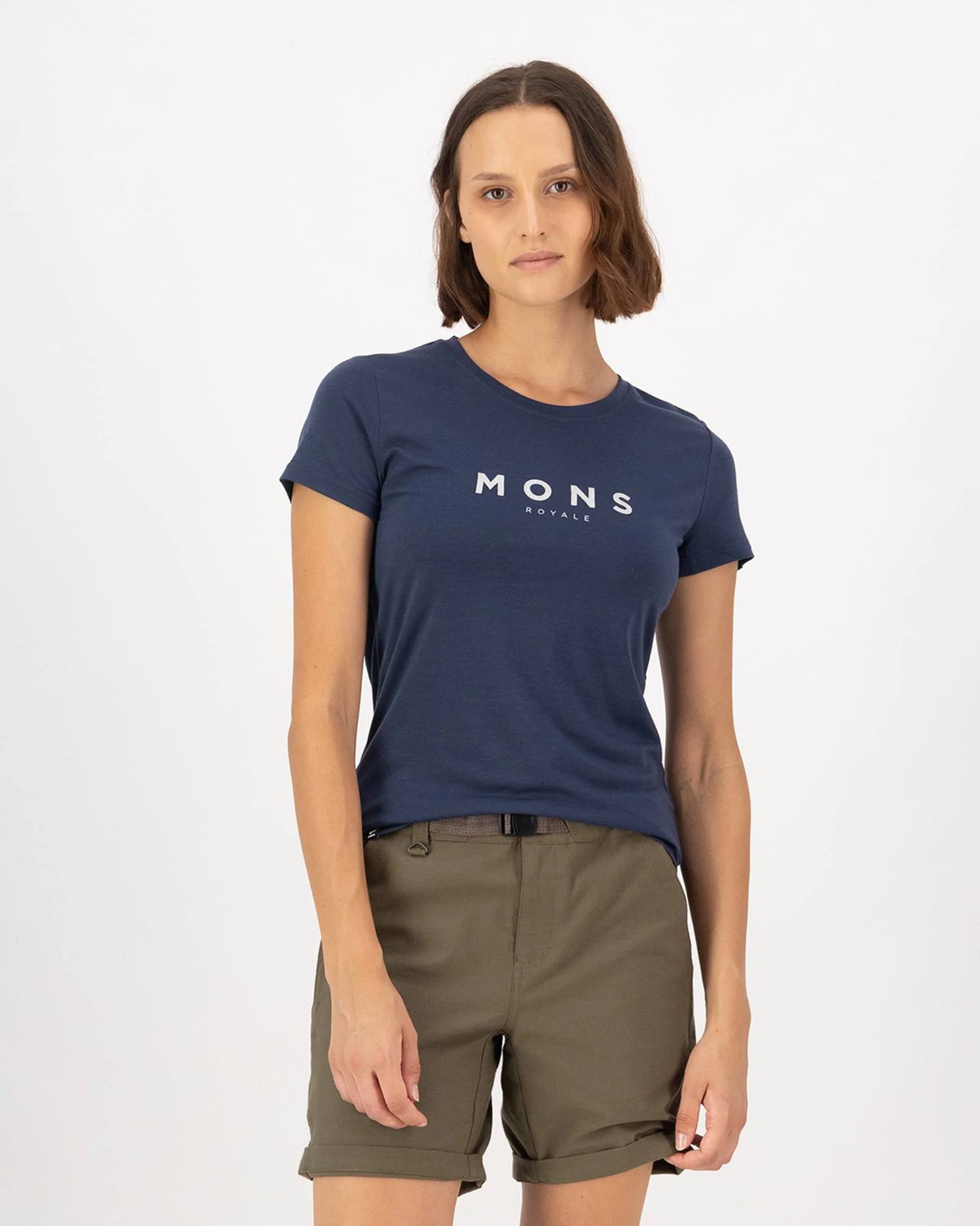 Mons Royale Women's Icon Tee Night blue 02