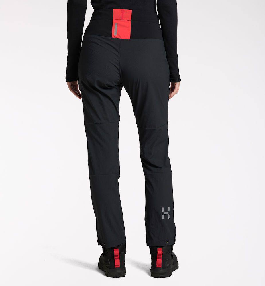 Haglöfs Women's L.I.M ZT Pant Musta / Punainen 04