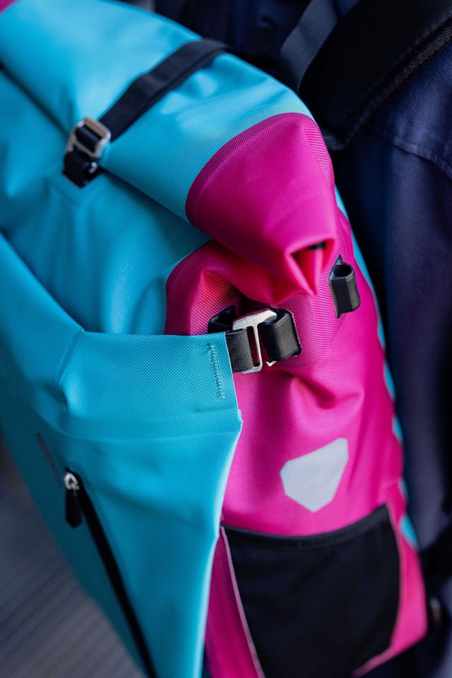 Ortlieb Vario Cyber 26L Sininen / Pinkki 11