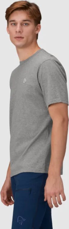 Norrøna F29 Cotton Viking Patch Tee Light grey 03