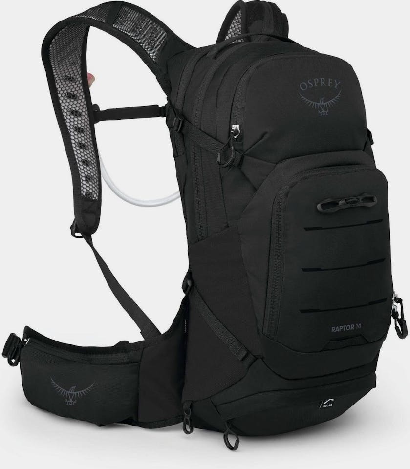Osprey Raptor 14 Musta 01