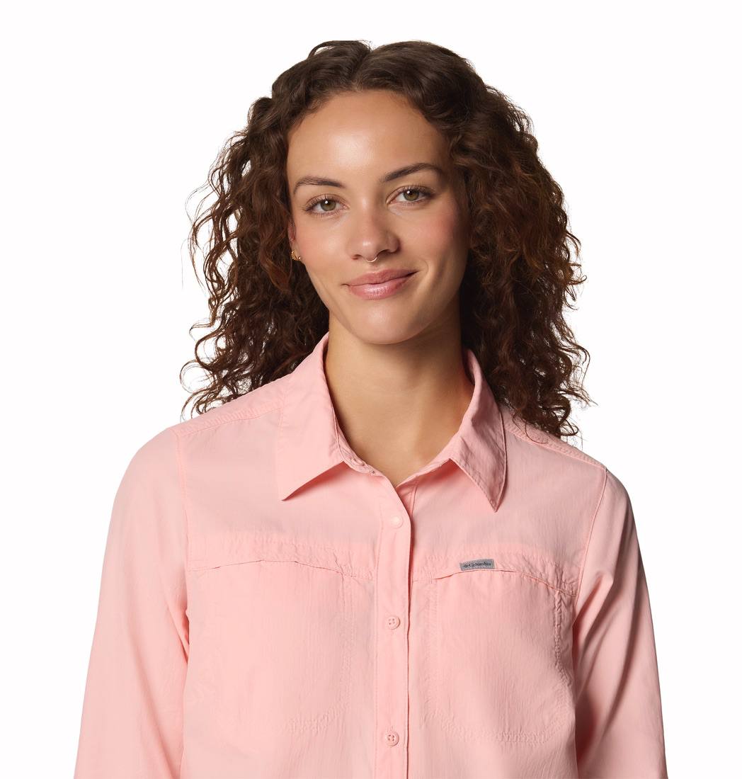 Columbia Women's Silver Ridge 3.0 LS Pinkki 02