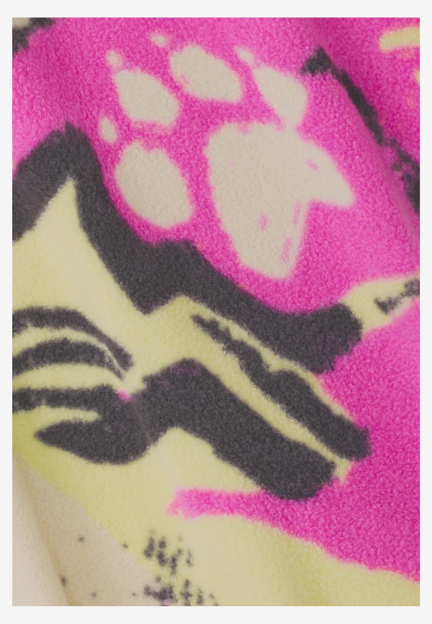 Jack Wolfskin Women's Paw Era 100 Print Half Zip Foxglove 10