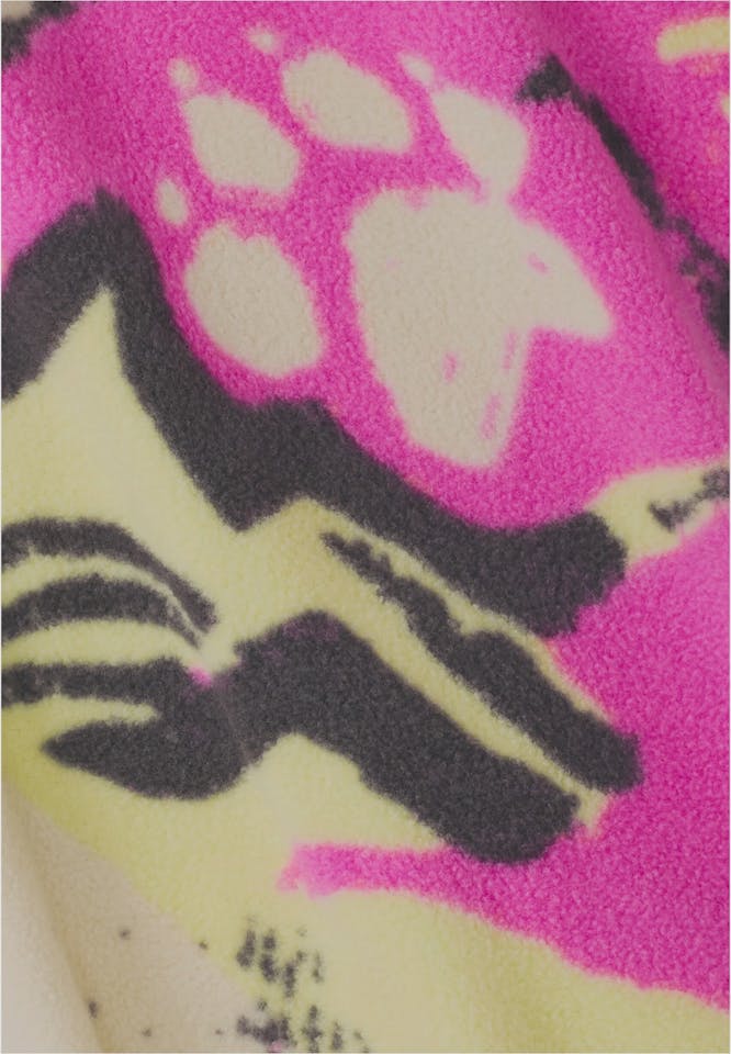 Jack Wolfskin Women's Paw Era 100 Print Half Zip Foxglove 10