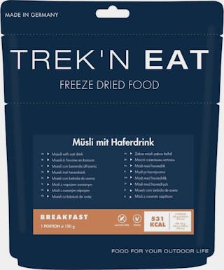 Trek'n Eat Muesli with Oat Drink Powder