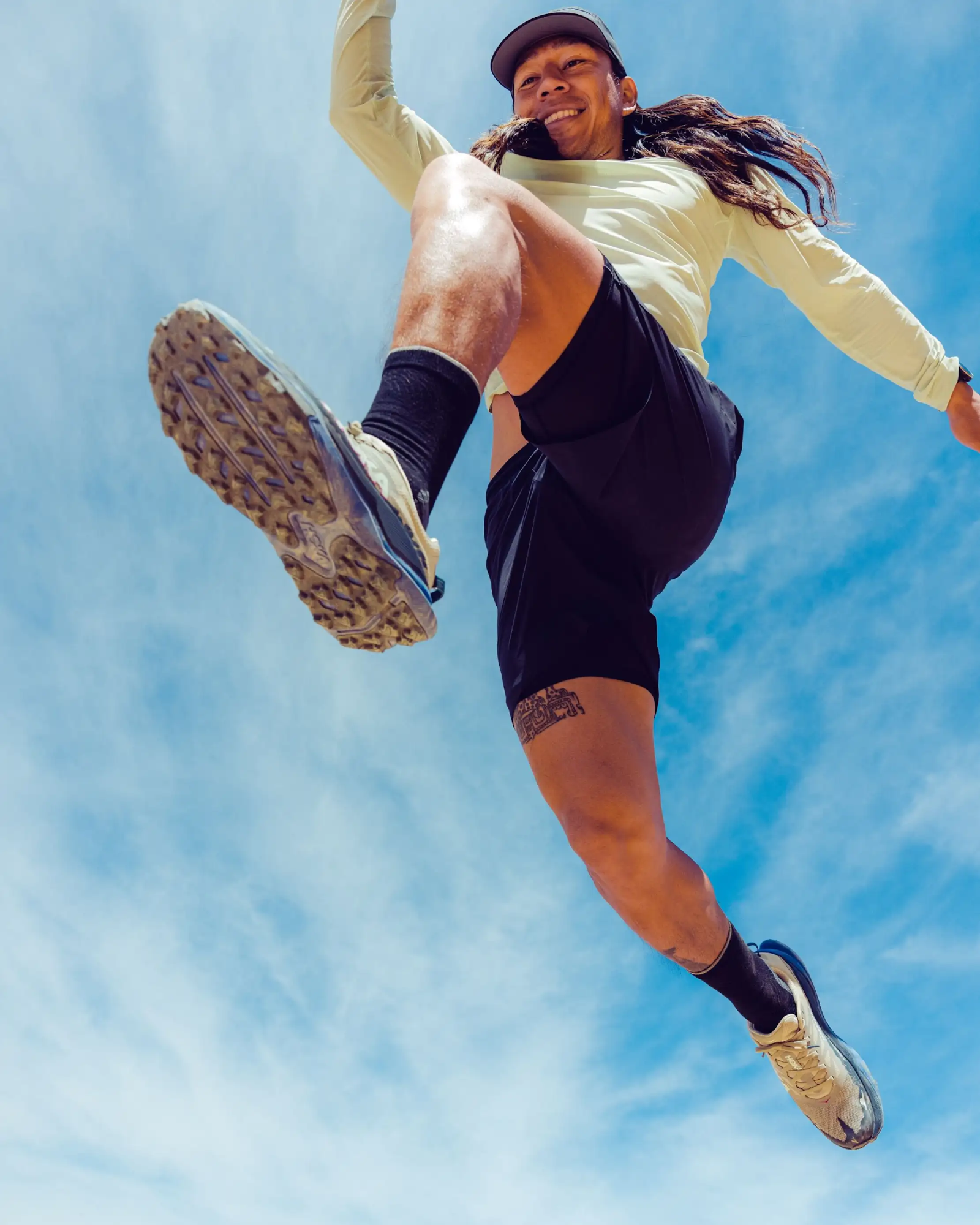 Hoka Men's Skyglide Trail Shorts Black 03