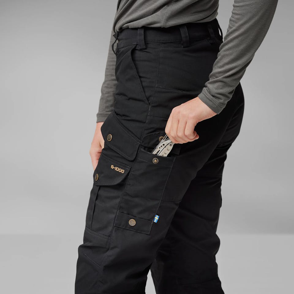 Fjällräven Women's Vidda Pro Trousers Harmaa / Musta 12