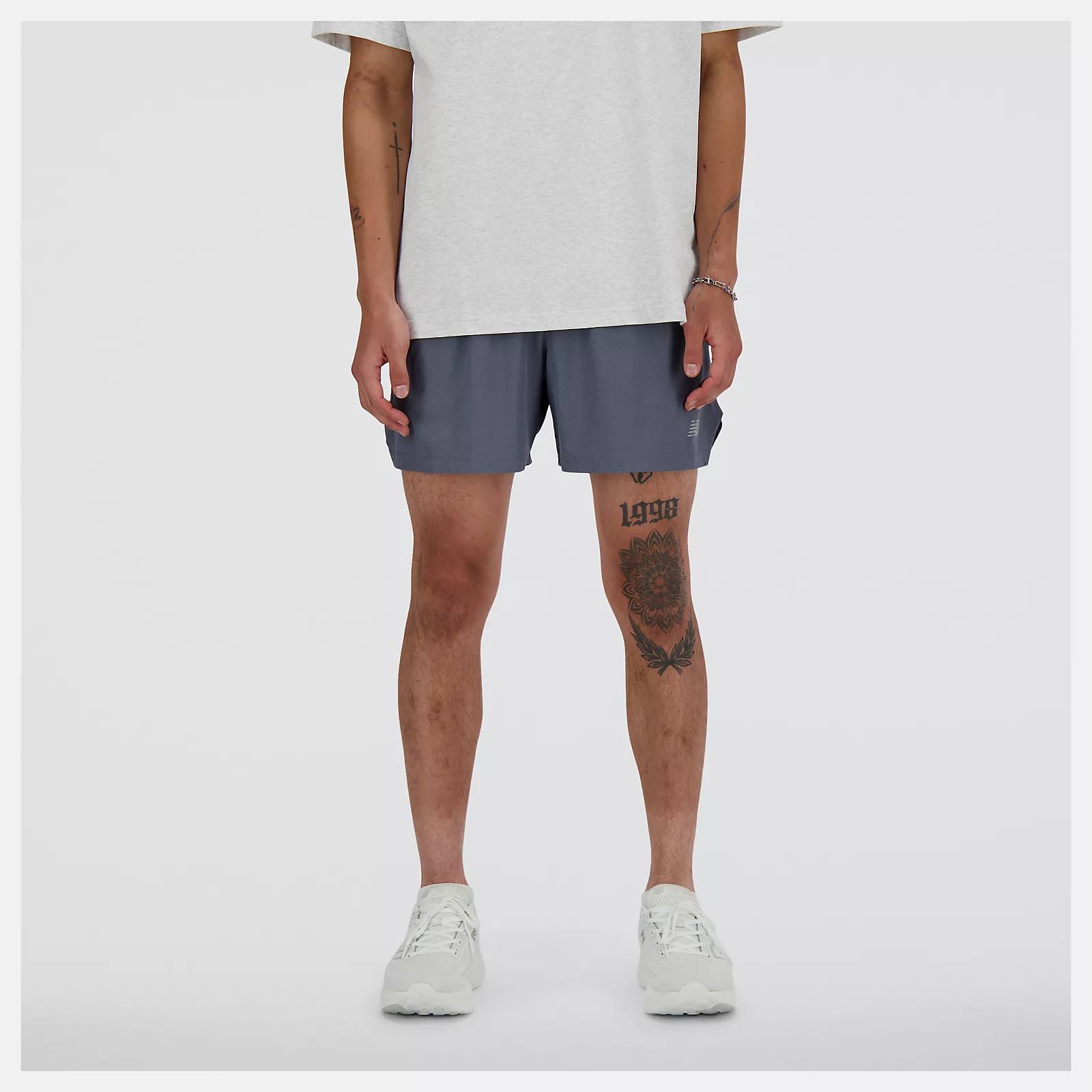 New Balance Men's RC Seamless Short 5" Grafiitti 06