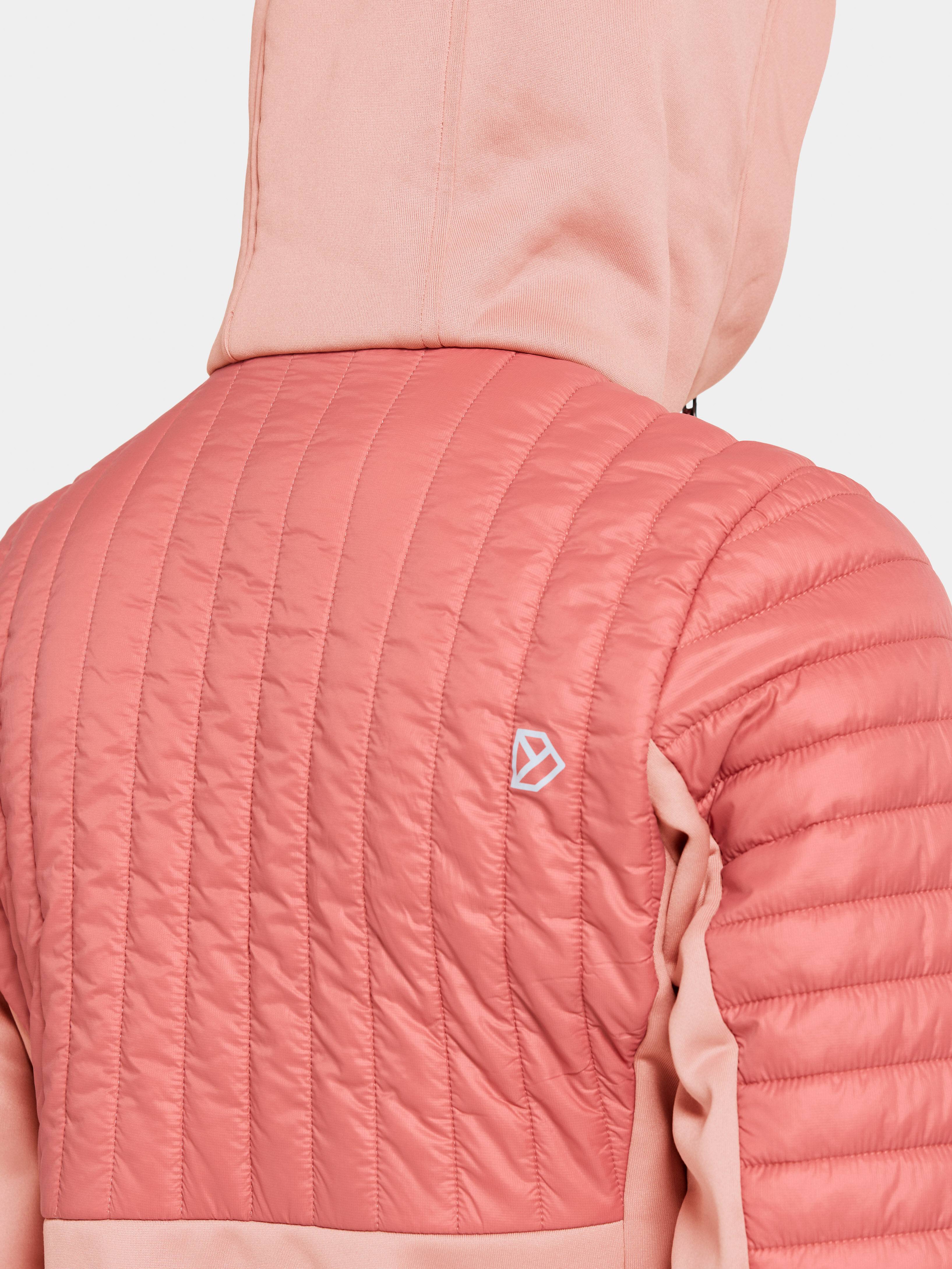 Didriksons Women's Annema 6 Full Zip Powder Pink 09