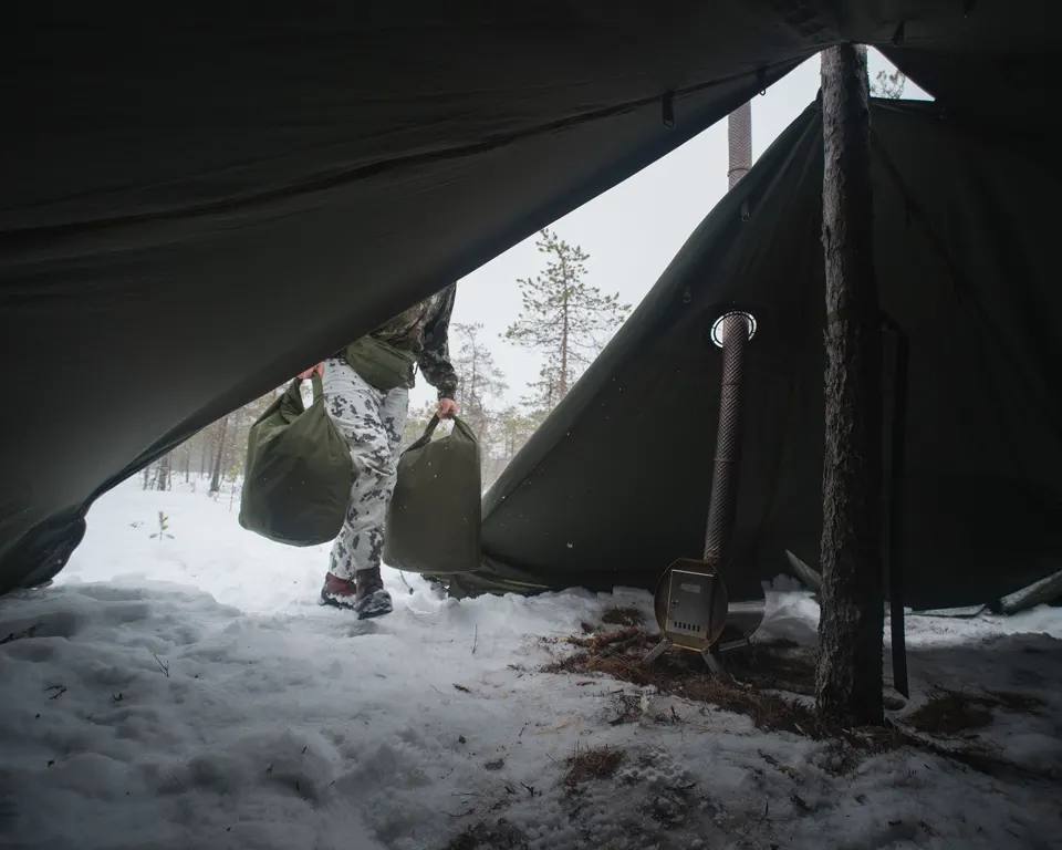 Savotta Rolltop Stuffsack, 500D, 40L Black 09