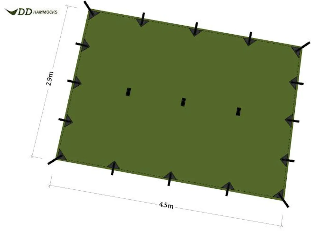 DD Hammocks Superlight Tarp XL