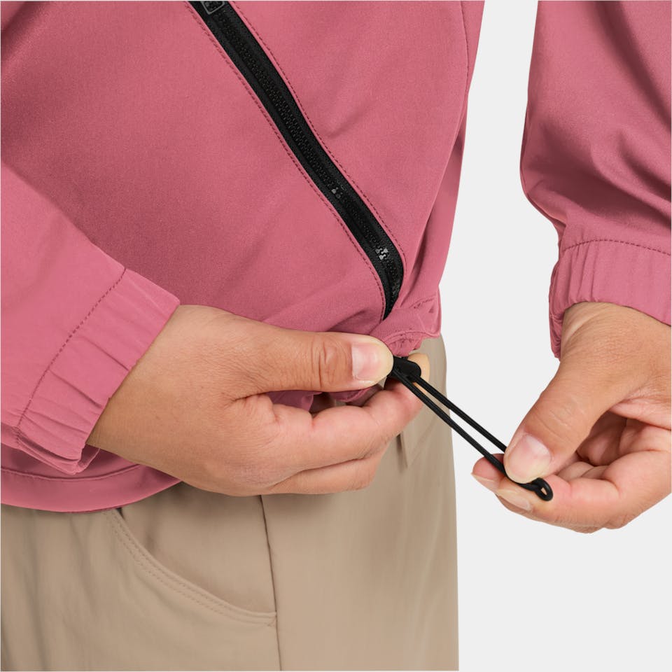 Jack Wolfskin Women's Mahani Jacket Evening Rose 10