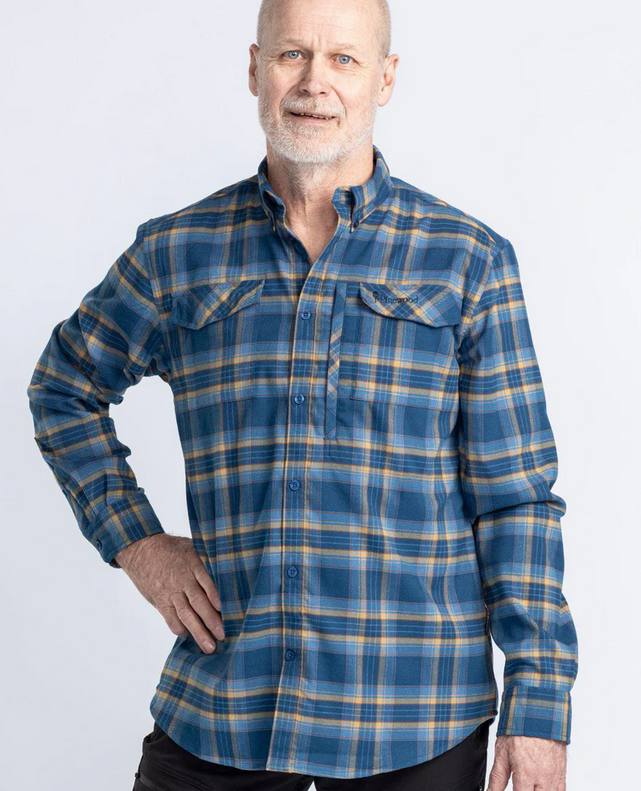 Pinewood Men's Abisko Hiking Shirt Sininen 02