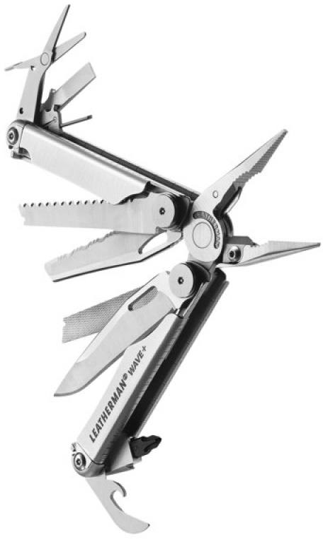 Leatherman Wave Plus Heritage with Leather Pouch  04