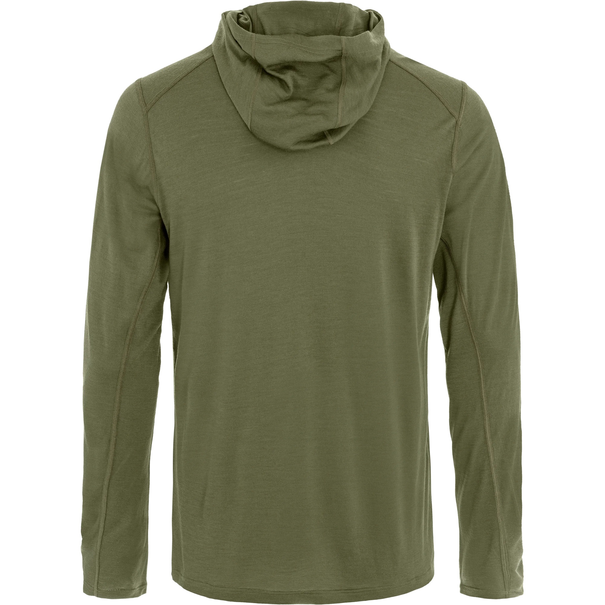 Fjällräven Men's Abisko Wool Hoodie Laurel Green 02