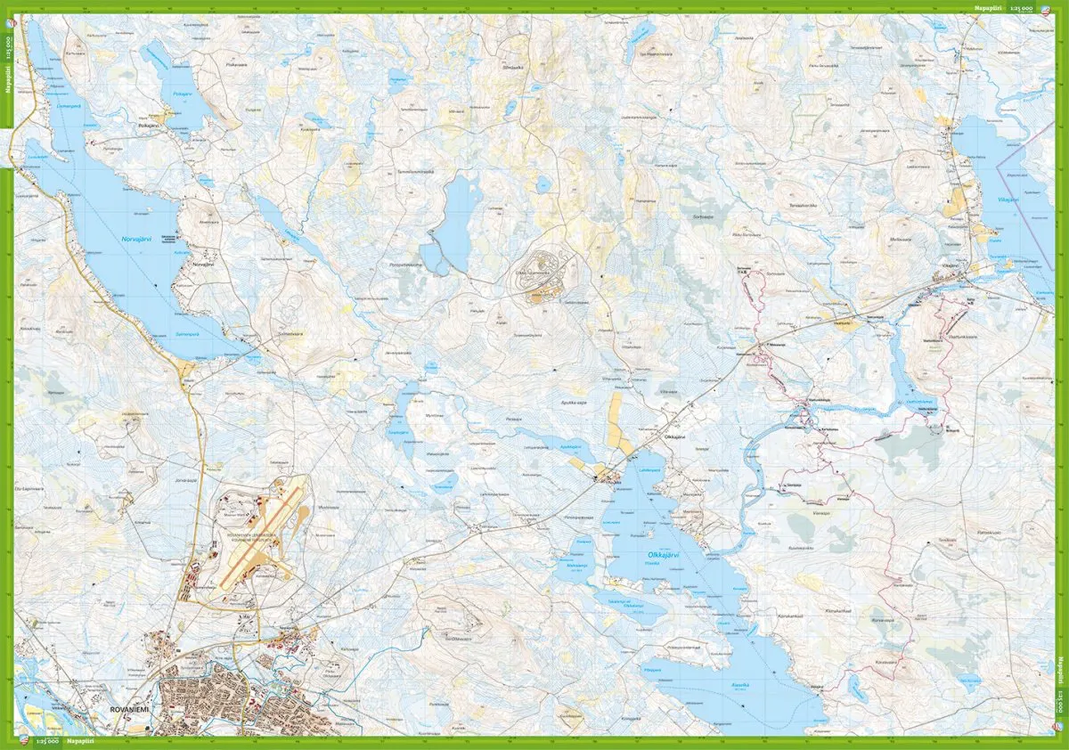 Рованиеми: Полярный круг и Оунасваара