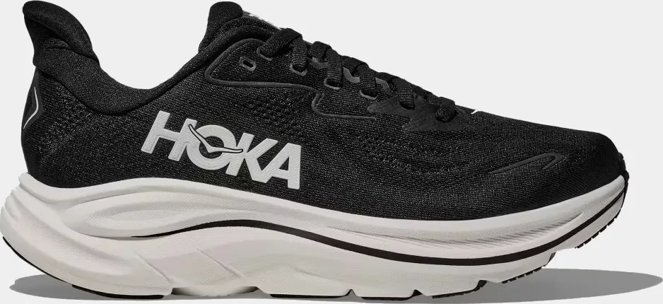 Hoka Men's Clifton 10 Musta / Valkoinen 01