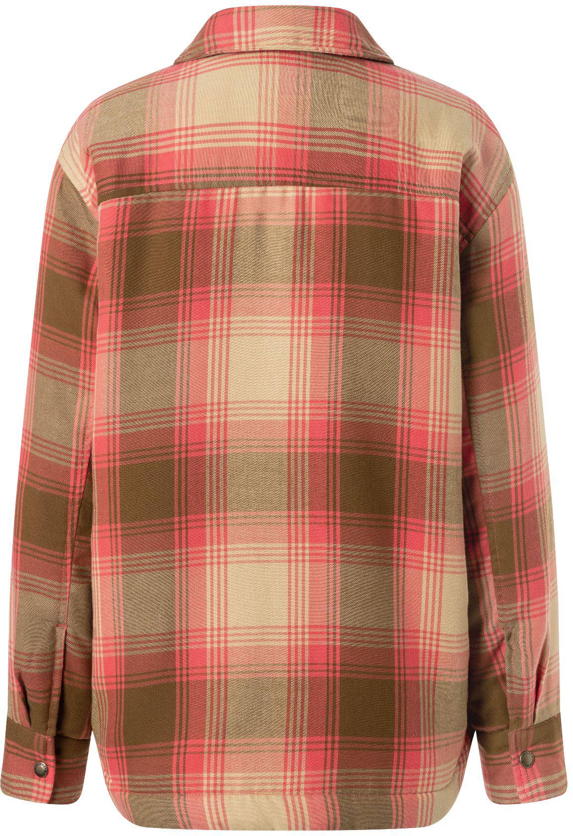 Marmot Women's Ridgefield Sherpa Light Flannel Jacket Grape 04