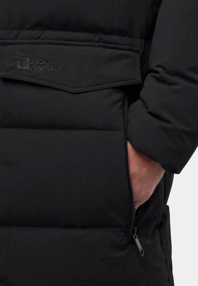 Jack Wolfskin Men's Nordlicht Parka Black 07